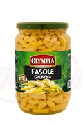 Fagioli gialli marinati "Fasole galbena" 680 g OLYMPIA