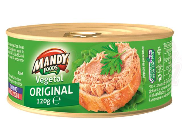 Pate vegetale 120 g MANDY