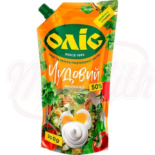 Maionese "Chudoviy", 50% di grassi 300 g OLIS