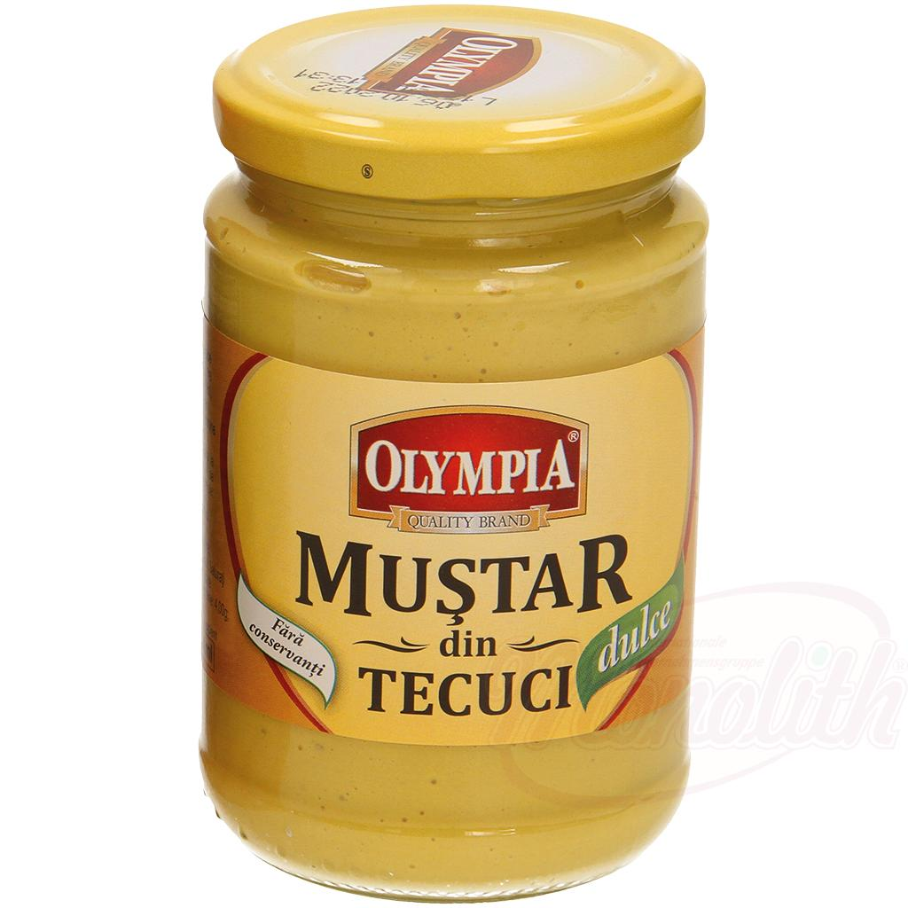 Senape da tavola "Mustar din Tecuci" 300 g OLYMPIA