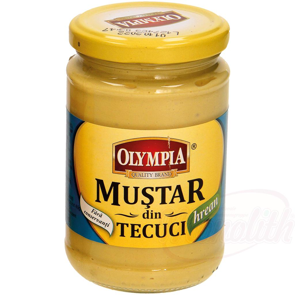 Senape da tavola "Mustar din Tecuci" 300 g OLYMPIA