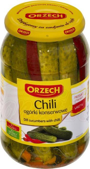 Castraveți conservați cu chili 830 g ORZECH