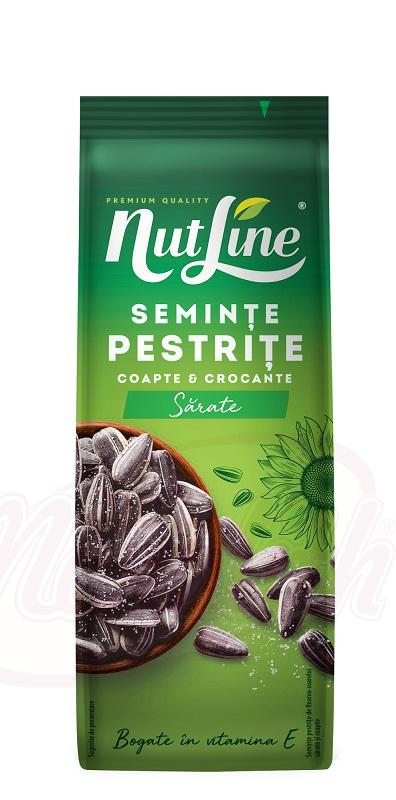 Semi di girasole neri, striati, non sbucciati, tostati 200 g NUTLINE