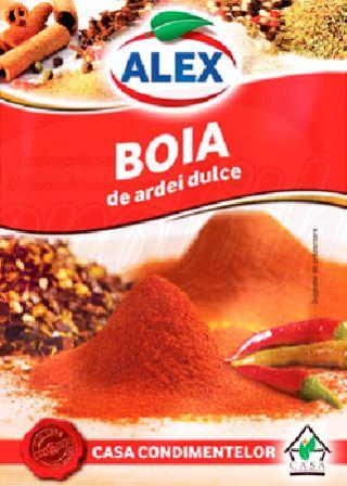Paprika dolce macinata "Boia de ardei" 17 g ALEX