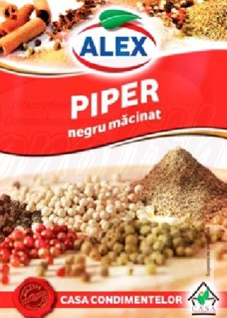 Pepe nero "Piper negru" 15 g ALEX