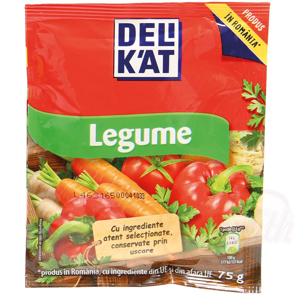 Miscela di spezie con gusto vegetale "Delikat legume" 75 g DELiKAT