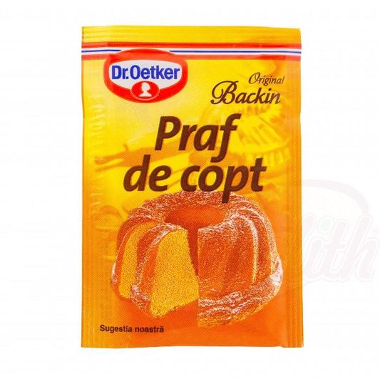 Praf de copt pentru prajituri "Praf de copt" DR. OETKER