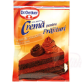 Crema per torte al gusto di cioccolato e rum "Crema pentru prajituri cu gust de ciocolata, trufe si rom" 57 g Dr. Oetker