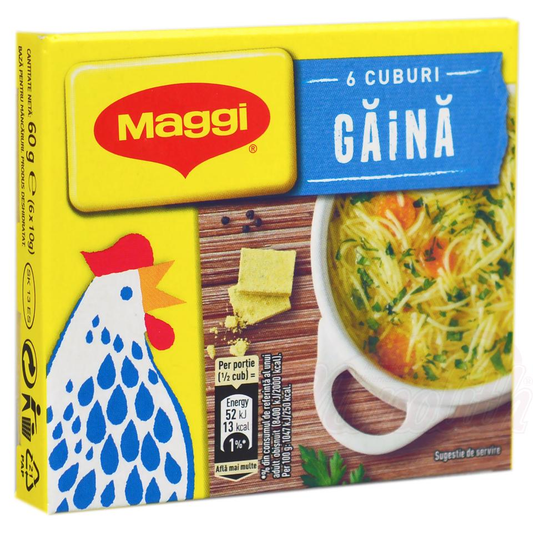 Supă de pui, 60 g MAGGI (6 cuburi)