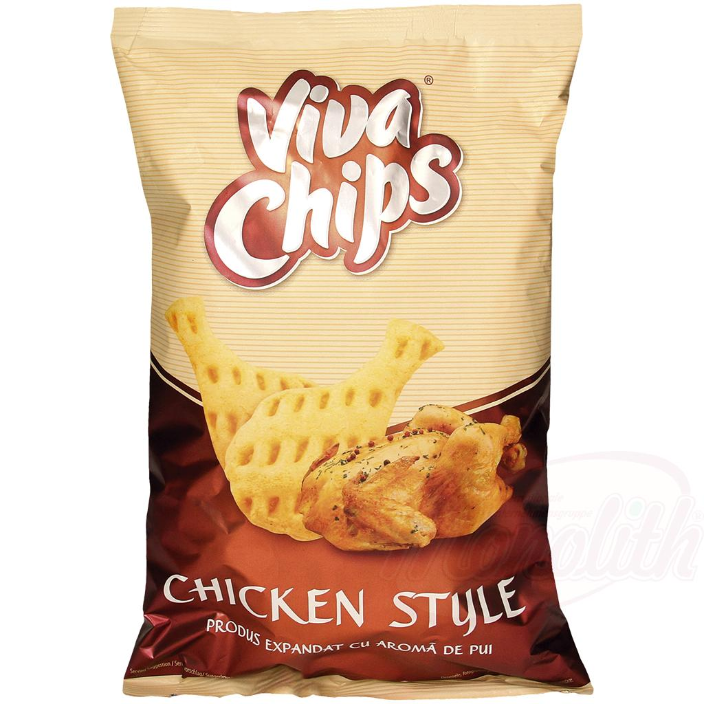 Viva Chips al gusto di pollo/aneto/paprika/sale 100 g