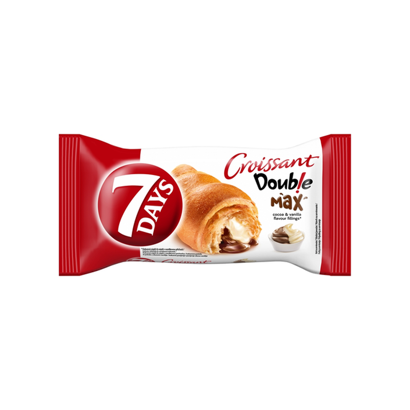 Croissant 7 DAYS 80g Cocco/Cioccolato/Double/Spumante