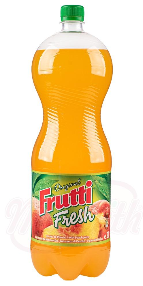Băutură răcoritoare carbogazoasă cu aromă de lămâie și soc/Struguri roșii/Tutti frutti/Grapefruit/Piersici/Portocală "Frutti Fresh" 1.5lt