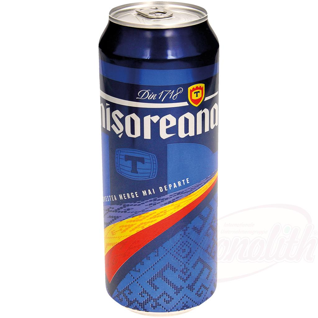 Birra "TIMISOREANA" 5% vol. (Lattina 500 ml)