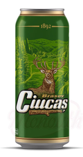 Birra chiara "CIUCAS", Alc. 4,7% vol. (lattina 500 ml)