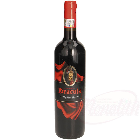 Vino rosso secco "Dracula-Feteasca Neagra", 750 ml 13%vol.