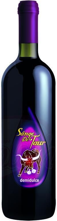 Vino "Sange de taur", 750 ml Alc.10,5%vol.