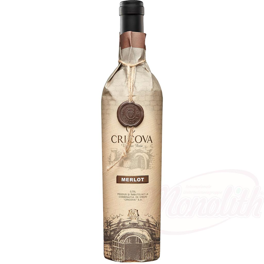 Vino "CRICOVA", 750 ml 12% alc.