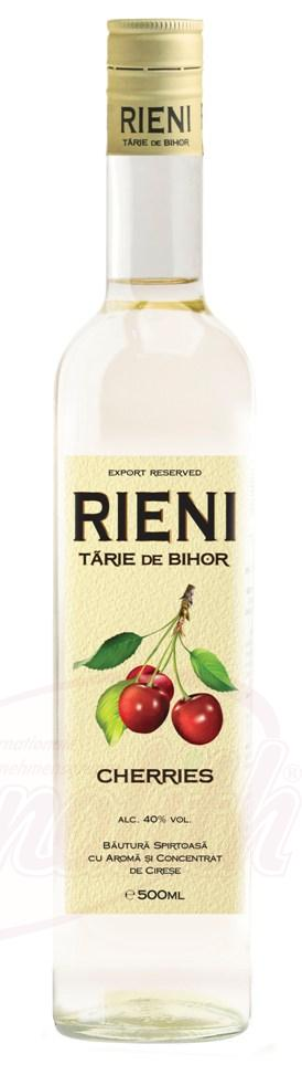 Băutură spirtoasă caise/cireșe „Tarie de Bihor” 500ml, 40% vol.