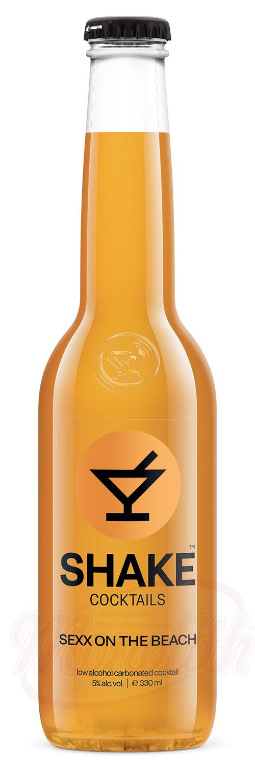 Băutură alcoolică „Shake Coctails Bora Bora/Spritz/Sex on the Beach”, 330 ml Alc. 5% vol.